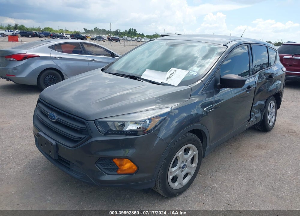 2018 FORD ESCAPE S VIN: 1FMCU0F74JUA41579