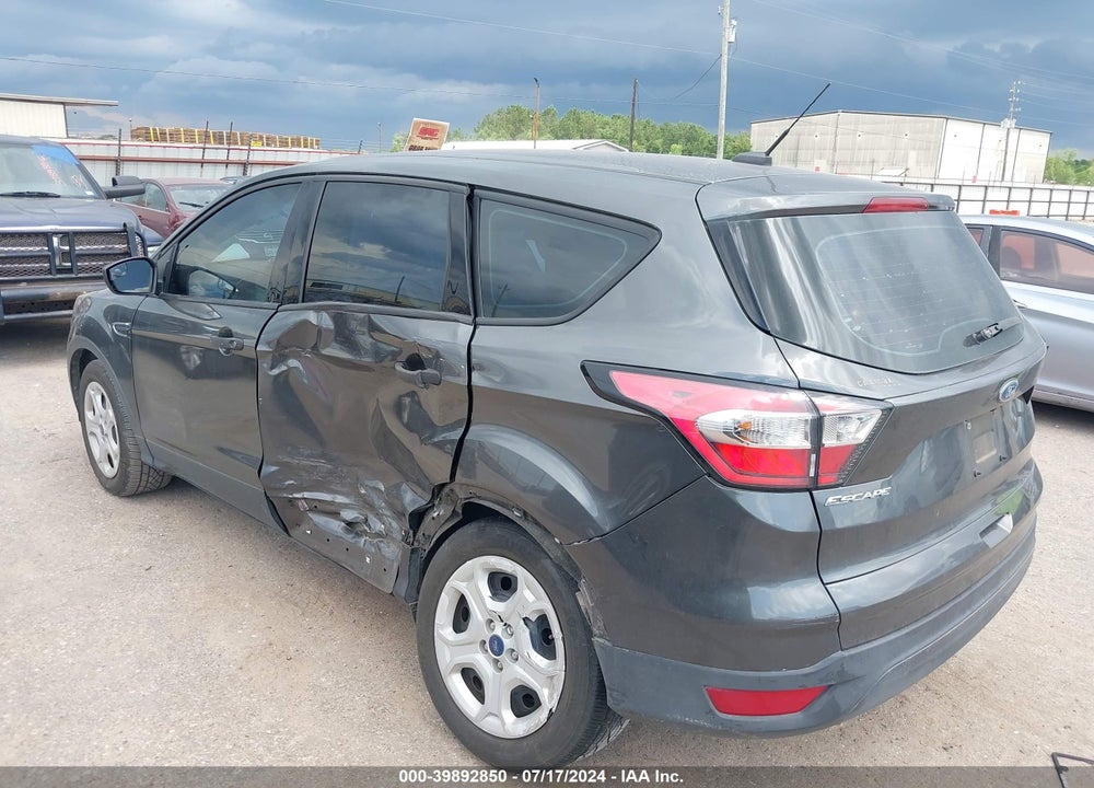 2018 FORD ESCAPE S VIN: 1FMCU0F74JUA41579