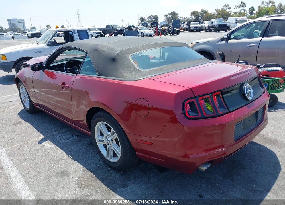 2014 FORD MUSTANG V6 VIN: 1ZVBP8EM2E5213246