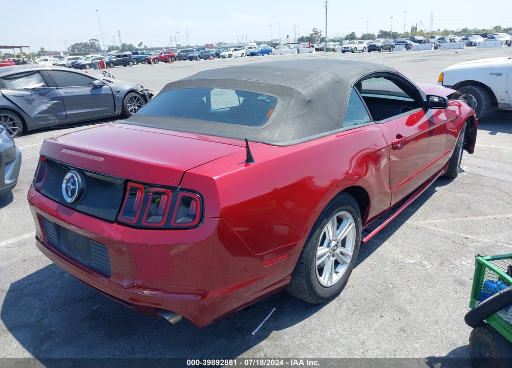 2014 FORD MUSTANG V6 VIN: 1ZVBP8EM2E5213246