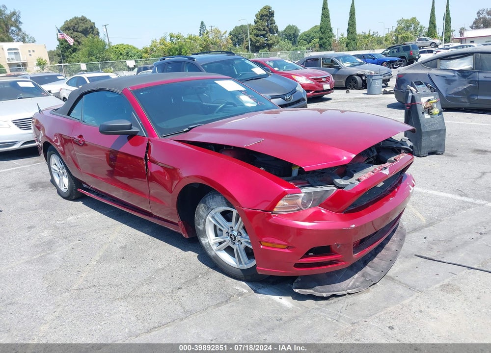 2014 FORD MUSTANG V6 VIN: 1ZVBP8EM2E5213246