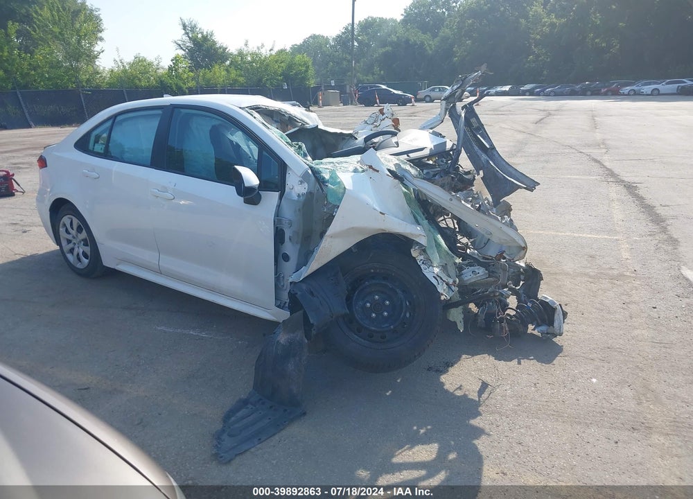 2022 TOYOTA COROLLA LE VIN: 5YFEPMAE4NP283888