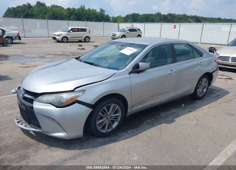 2015 TOYOTA CAMRY SE VIN: 4T1BF1FK8FU110569
