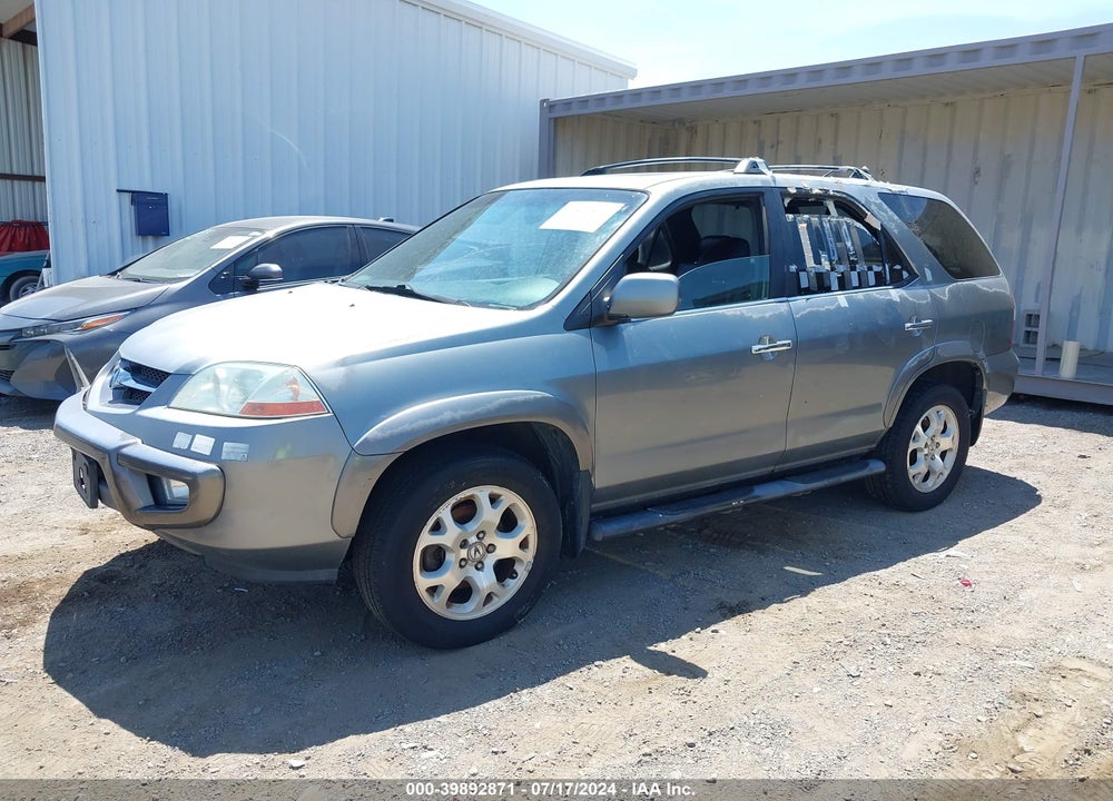2001 ACURA MDX VIN: 2HNYD18811H540441