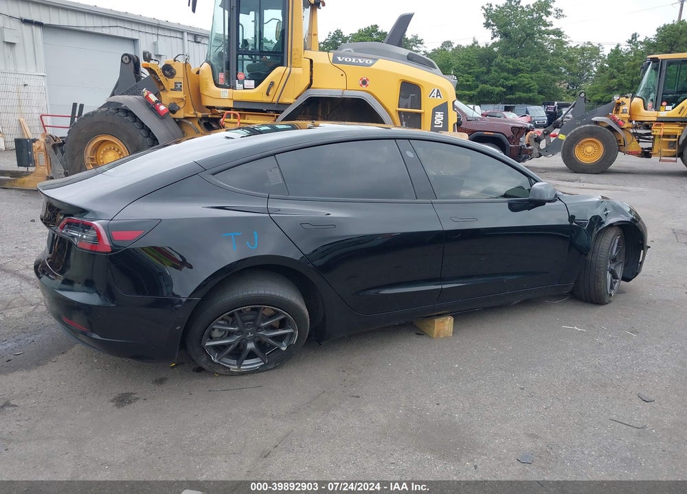 2021 TESLA MODEL 3 STANDARD RANGE PLUS REAR-WHEEL DRIVE VIN: 5YJ3E1EAXMF911322