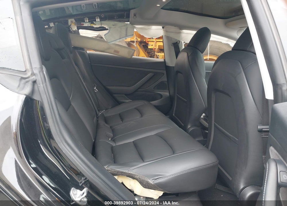 2021 TESLA MODEL 3 STANDARD RANGE PLUS REAR-WHEEL DRIVE VIN: 5YJ3E1EAXMF911322