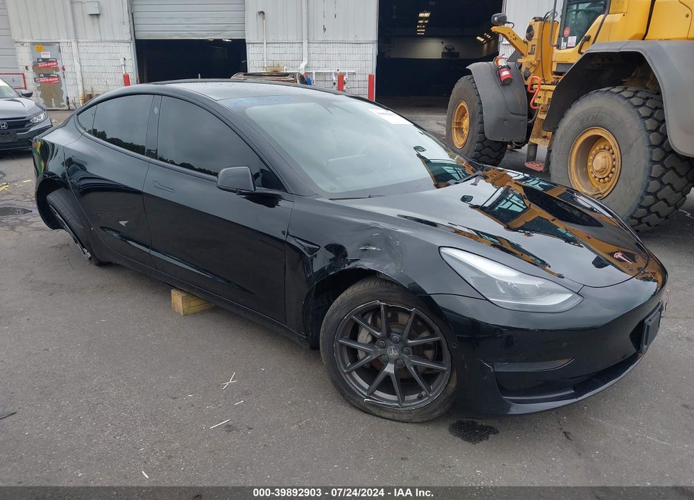 2021 TESLA MODEL 3 STANDARD RANGE PLUS REAR-WHEEL DRIVE VIN: 5YJ3E1EAXMF911322