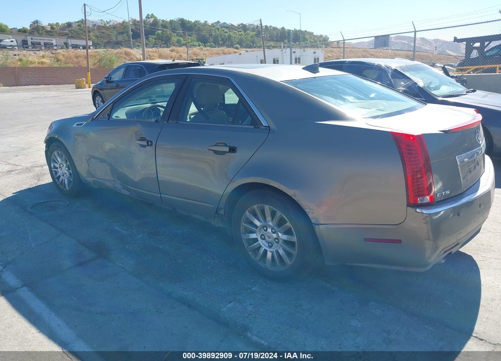 2011 CADILLAC CTS LUXURY VIN: 1G6DE5EY5B0104939