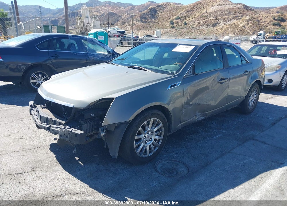 2011 CADILLAC CTS LUXURY VIN: 1G6DE5EY5B0104939