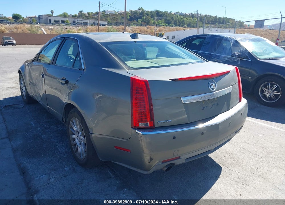 2011 CADILLAC CTS LUXURY VIN: 1G6DE5EY5B0104939