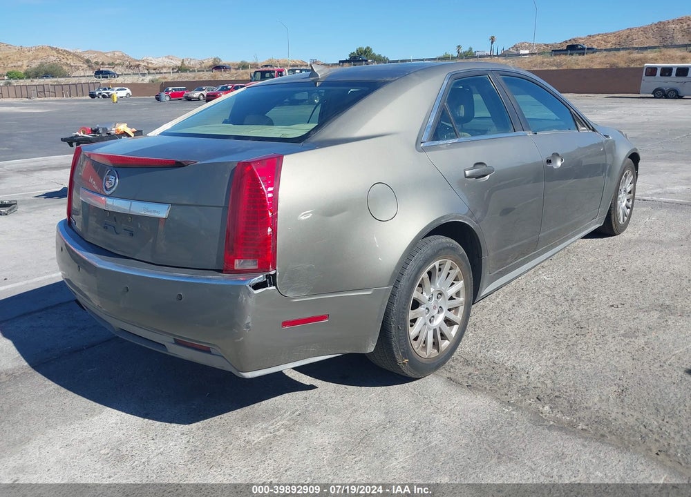 2011 CADILLAC CTS LUXURY VIN: 1G6DE5EY5B0104939
