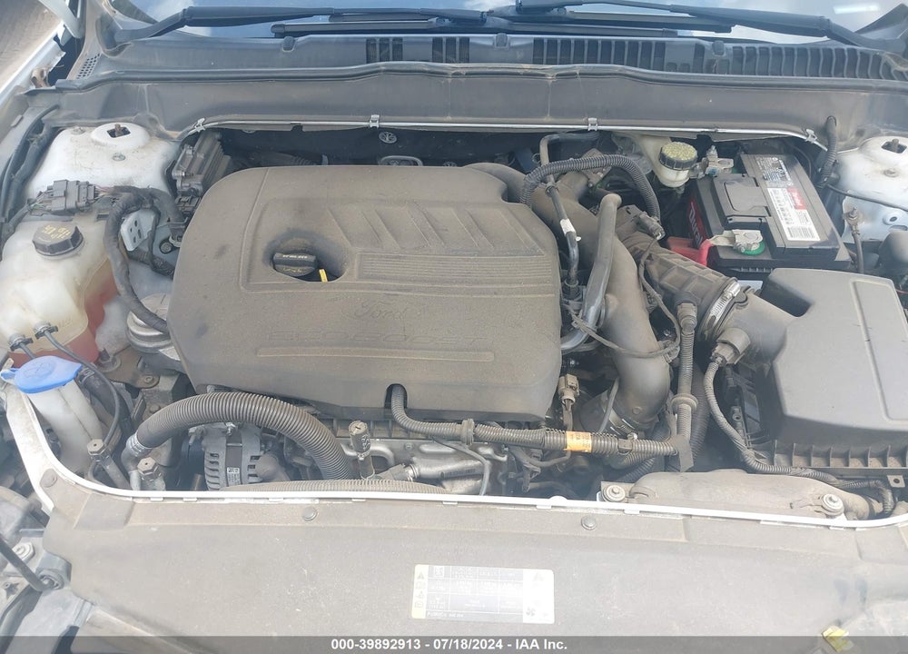 2014 FORD FUSION SE VIN: 1FA6P0HD4E5376343