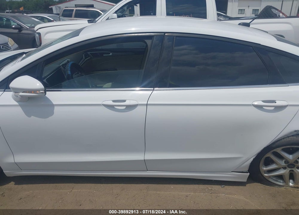 2014 FORD FUSION SE VIN: 1FA6P0HD4E5376343
