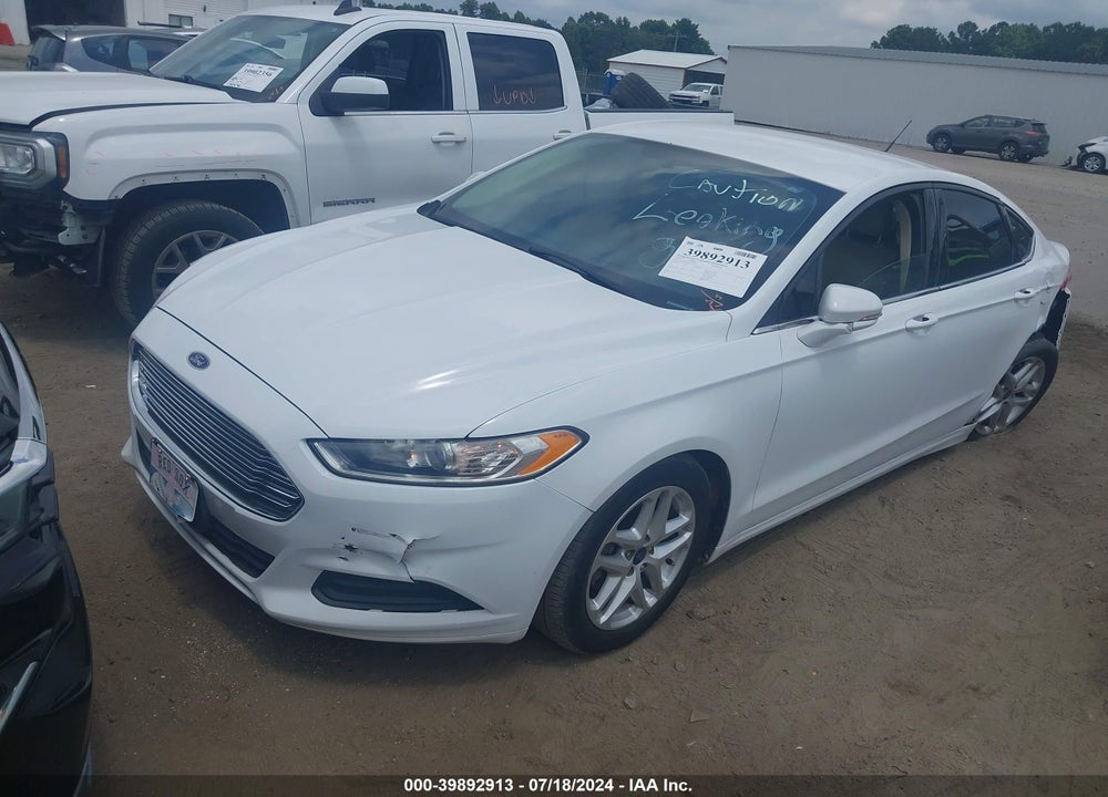 2014 FORD FUSION SE VIN: 1FA6P0HD4E5376343