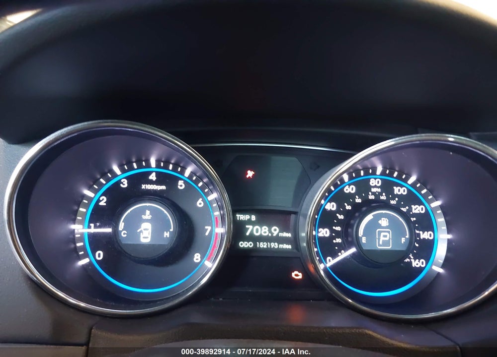 2011 HYUNDAI SONATA GLS VIN: 5NPEB4AC3BH053376