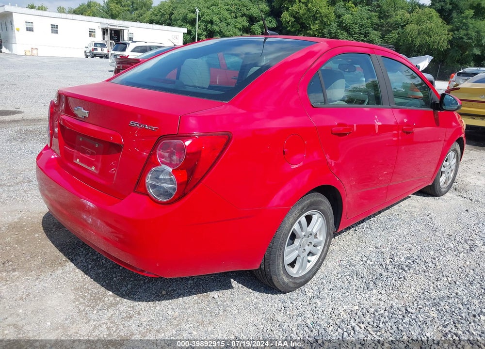 2012 CHEVROLET SONIC 2LS VIN: 1G1JA5SH5C4227465