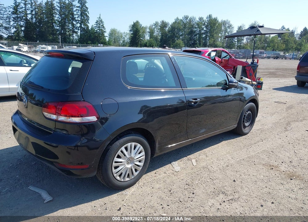 2011 VOLKSWAGEN GOLF 2.5L 2-DOOR VIN: WVWBB7AJ1BW027663