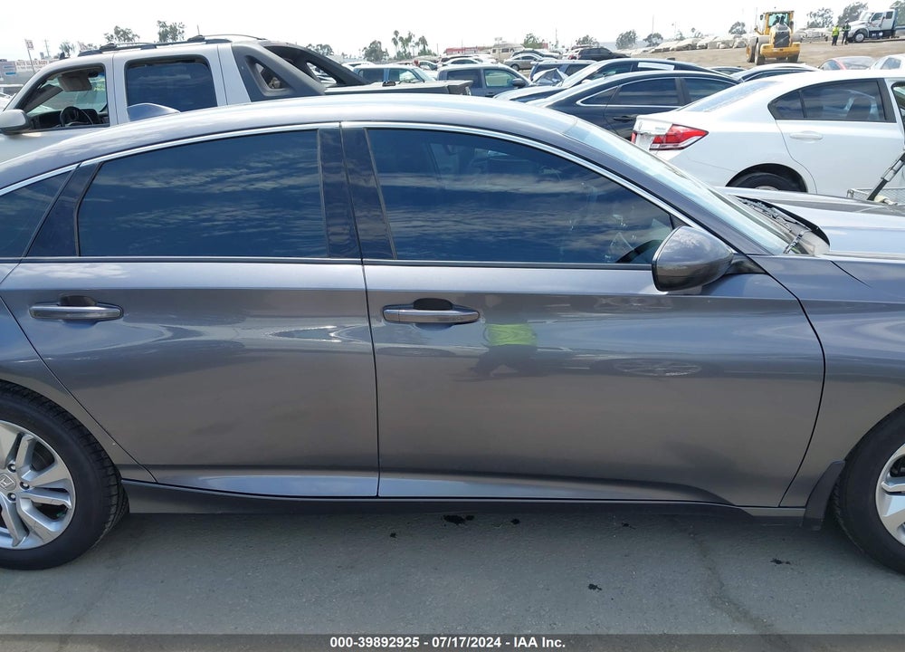 2019 HONDA ACCORD LX VIN: 1HGCV1F12KA153496