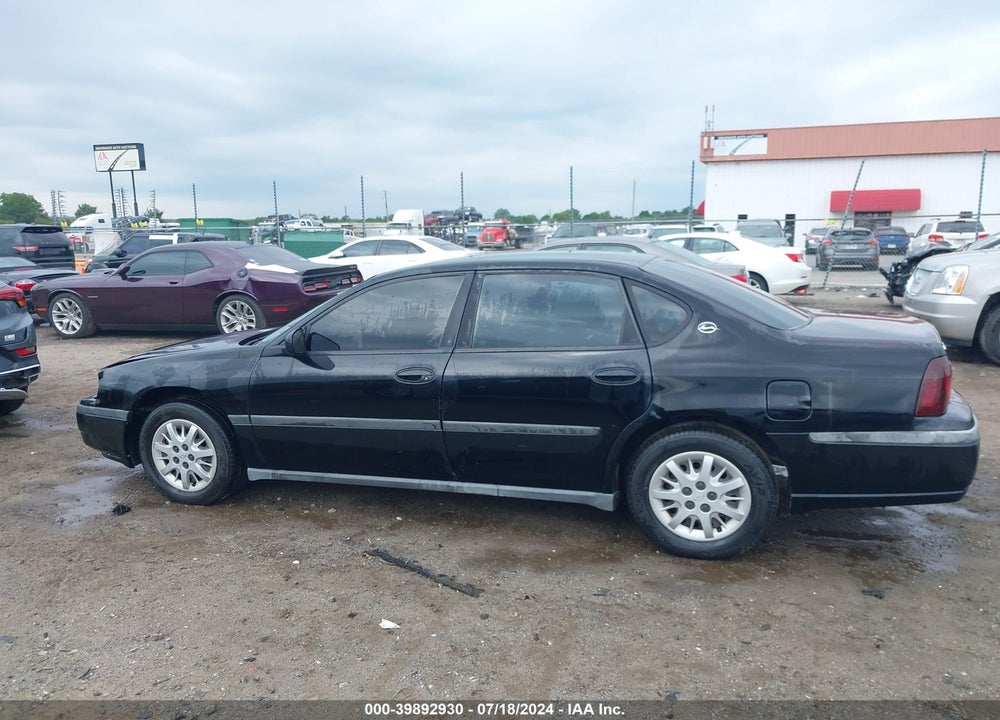 2001 CHEVROLET IMPALA VIN: 2G1WF55E419237245