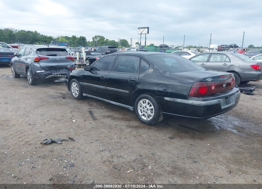 2001 CHEVROLET IMPALA VIN: 2G1WF55E419237245