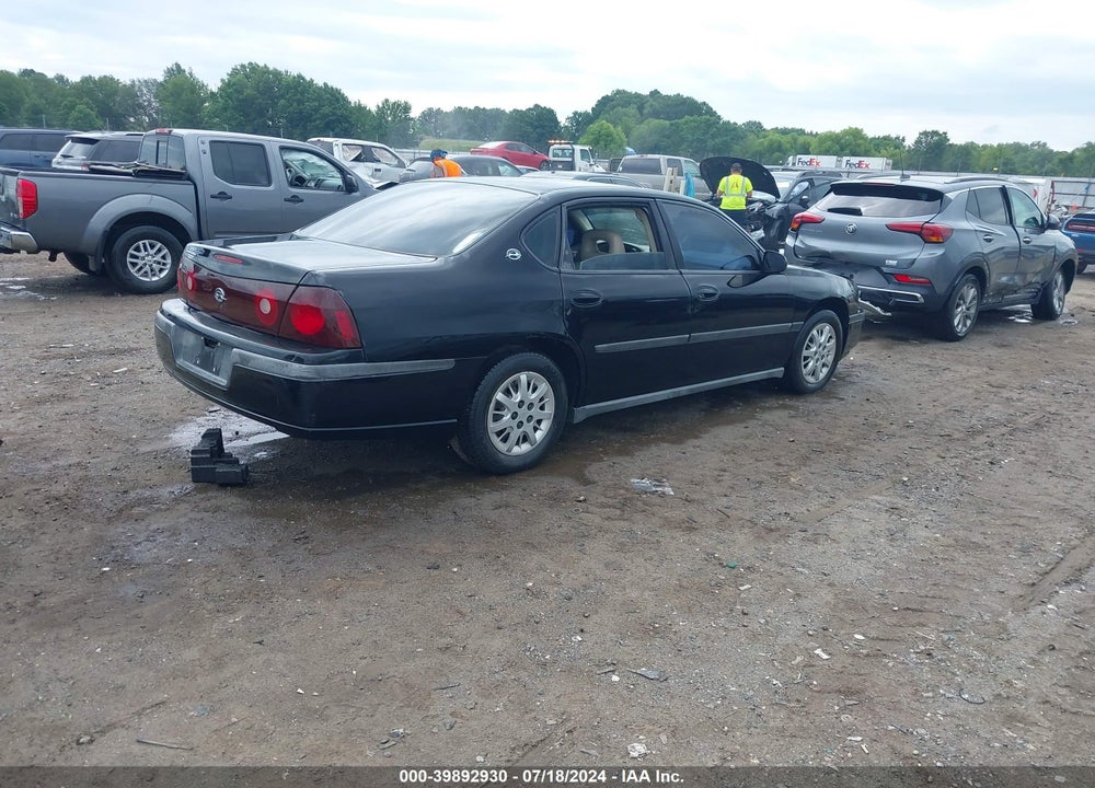 2001 CHEVROLET IMPALA VIN: 2G1WF55E419237245