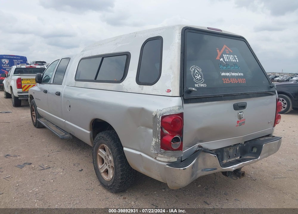 2007 DODGE RAM 1500 SLT VIN: 1D7HA18237J554008