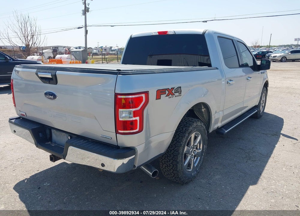 2018 FORD F-150 XLT VIN: 1FTEW1EG6JKC22936