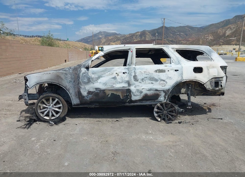 2015 DODGE DURANGO SXT VIN: 1C4RDHAG4FC127380