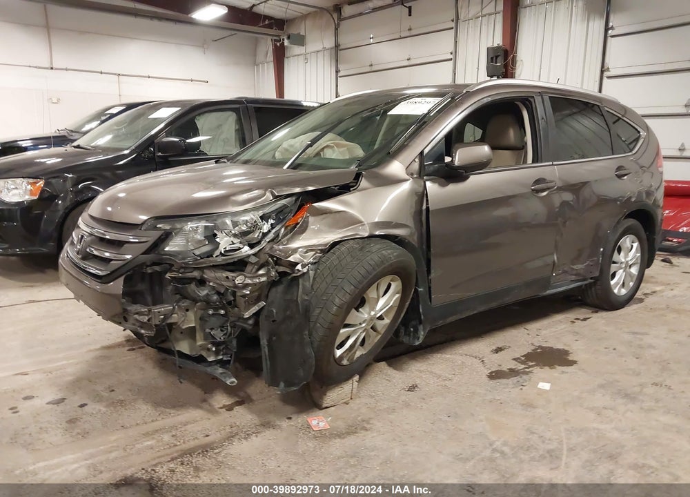 2014 HONDA CR-V EX-L VIN: 5J6RM4H79EL107570