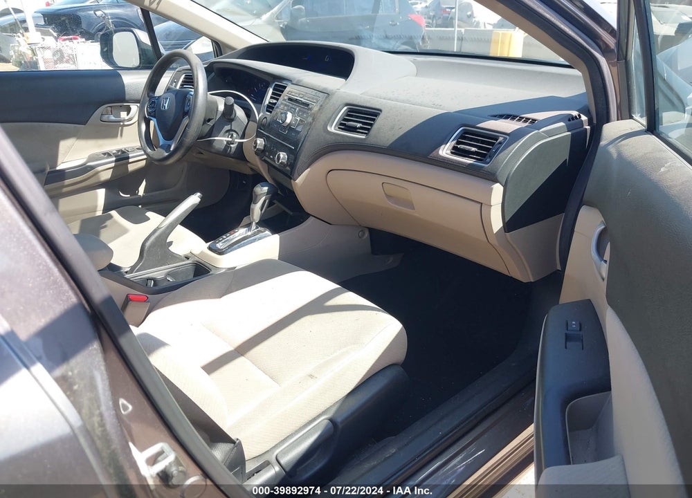 2013 HONDA CIVIC LX VIN: 19XFB2F58DE233107
