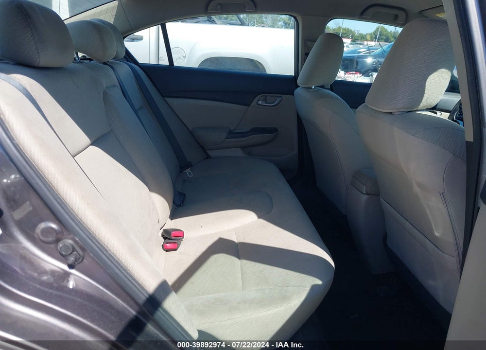 2013 HONDA CIVIC LX VIN: 19XFB2F58DE233107