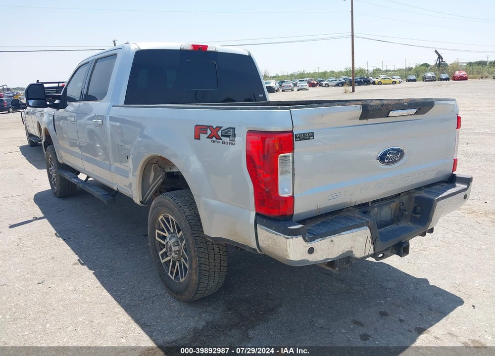 2018 FORD F-250 LARIAT VIN: 1FT7W2B68JEB50307