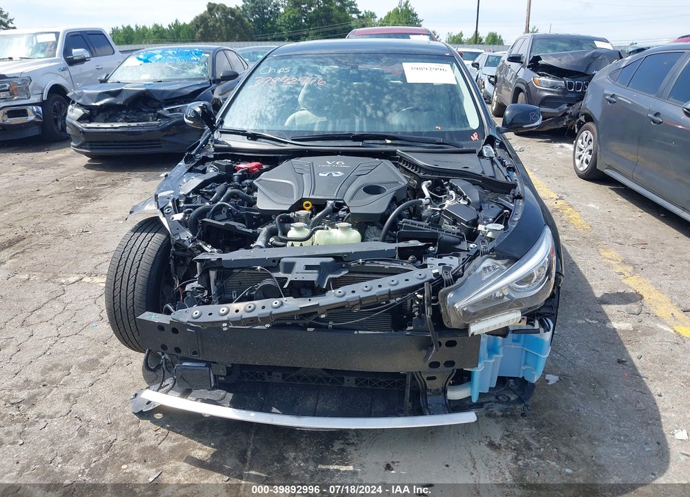 2021 INFINITI Q50 LUXE AWD VIN: JN1EV7BR0MM752908