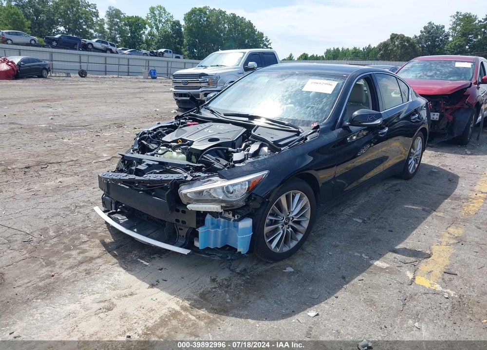 2021 INFINITI Q50 LUXE AWD VIN: JN1EV7BR0MM752908