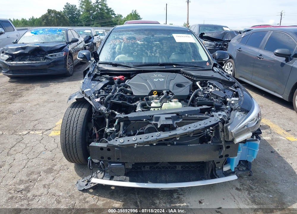2021 INFINITI Q50 LUXE AWD VIN: JN1EV7BR0MM752908
