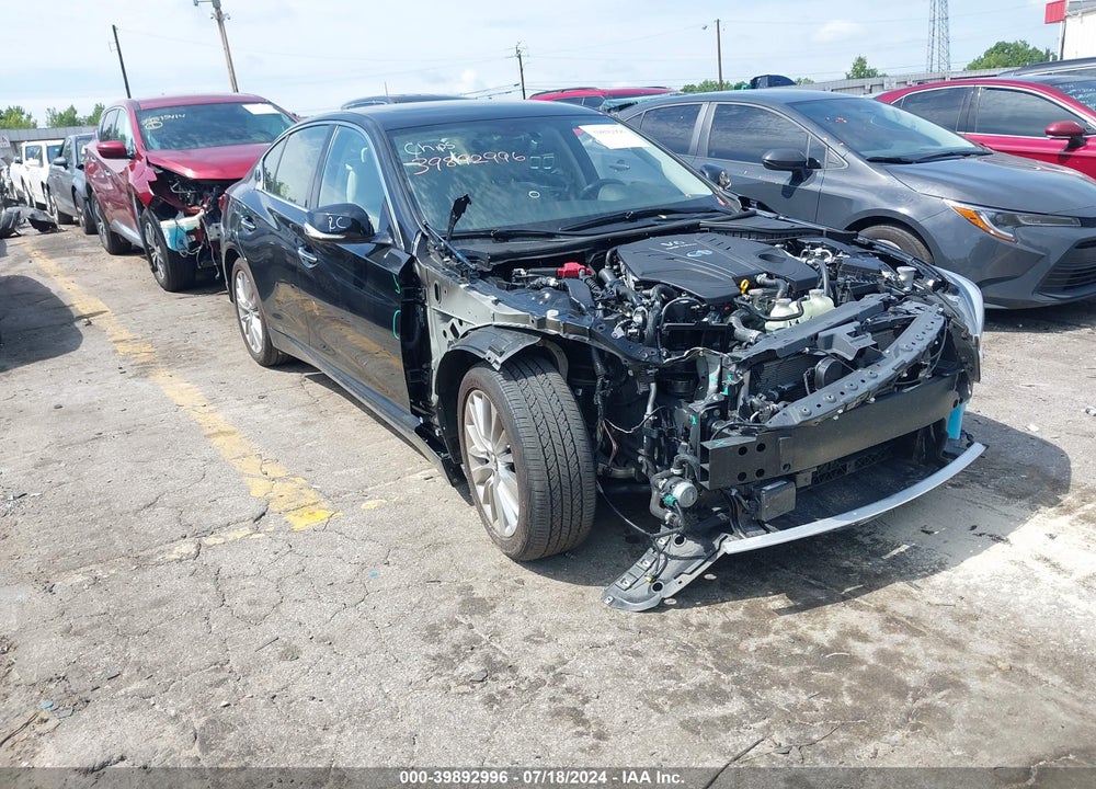 2021 INFINITI Q50 LUXE AWD VIN: JN1EV7BR0MM752908