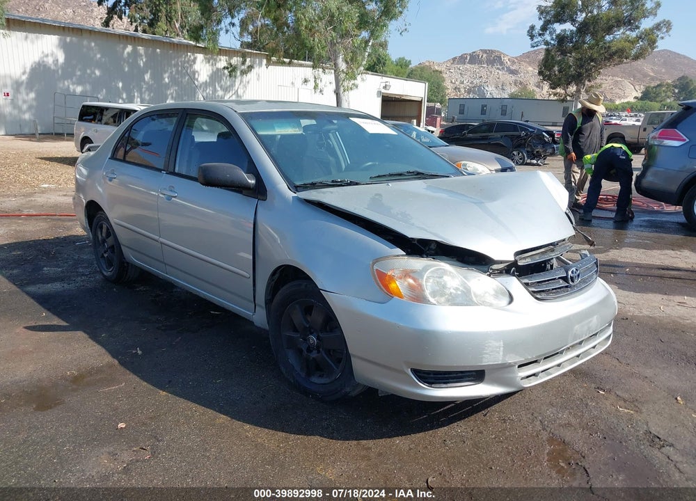 2003 TOYOTA COROLLA LE VIN: 1NXBR38E73Z138448