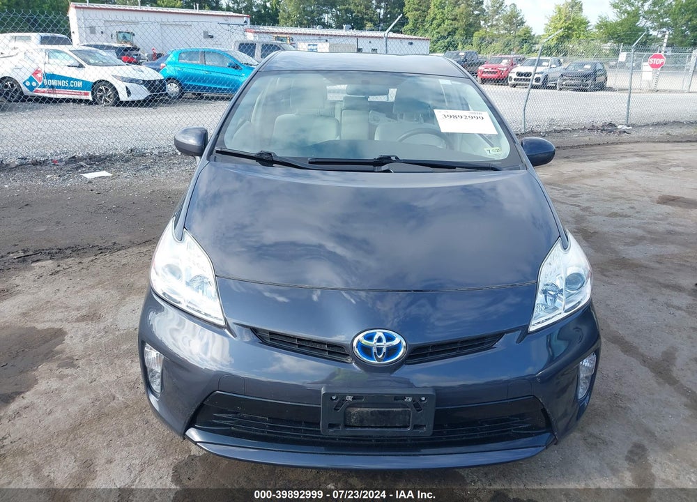 2014 TOYOTA PRIUS TWO VIN: JTDKN3DU7E1755091