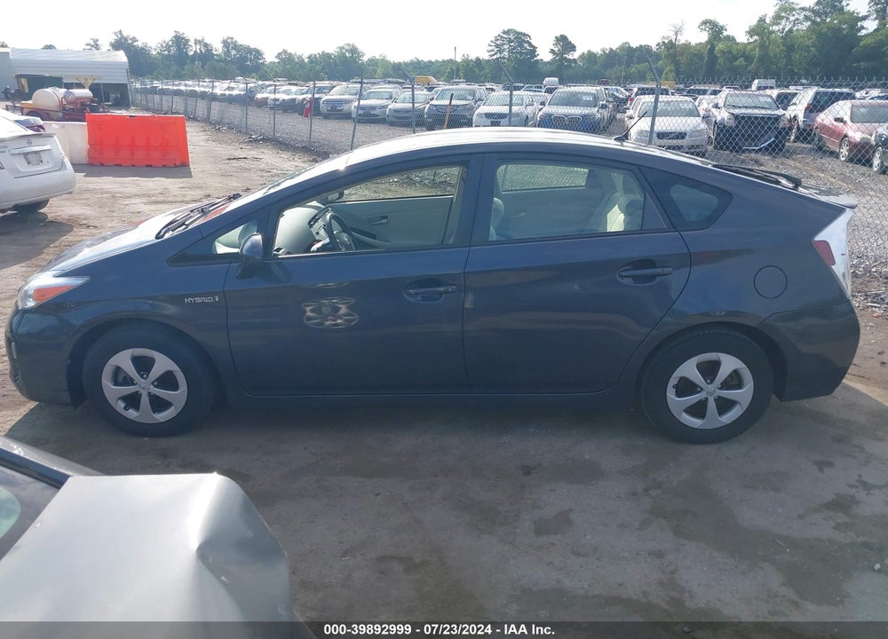 2014 TOYOTA PRIUS TWO VIN: JTDKN3DU7E1755091