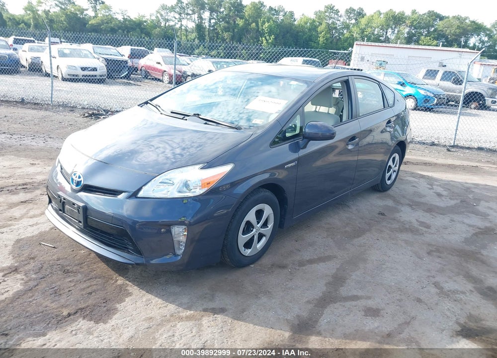 2014 TOYOTA PRIUS TWO VIN: JTDKN3DU7E1755091