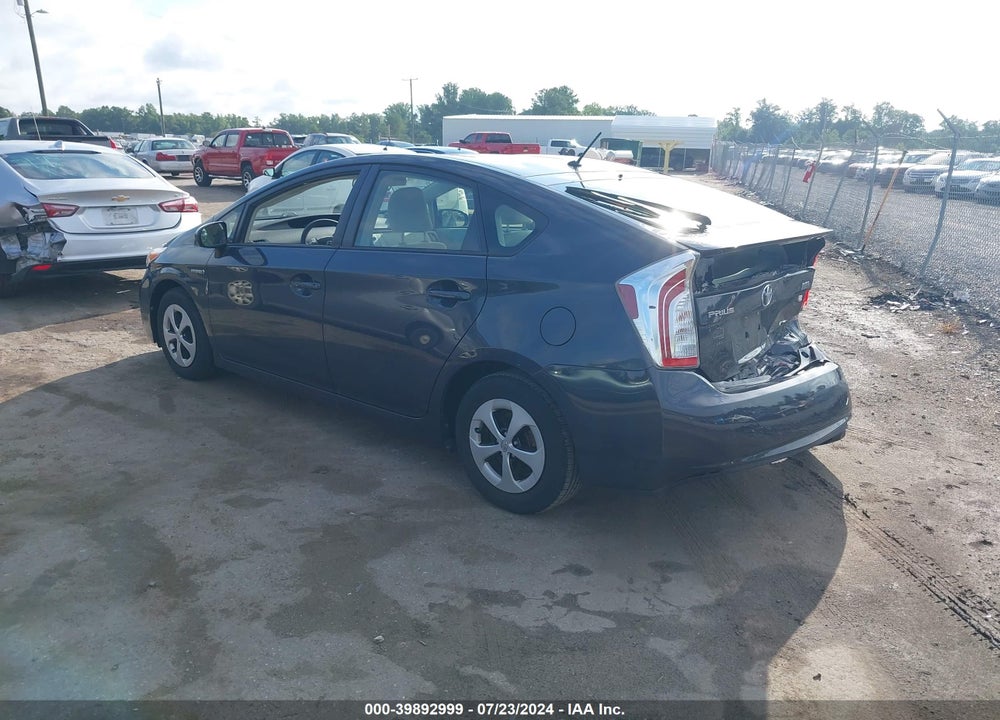2014 TOYOTA PRIUS TWO VIN: JTDKN3DU7E1755091