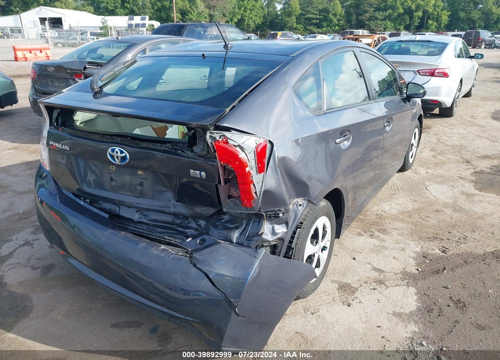 2014 TOYOTA PRIUS TWO VIN: JTDKN3DU7E1755091