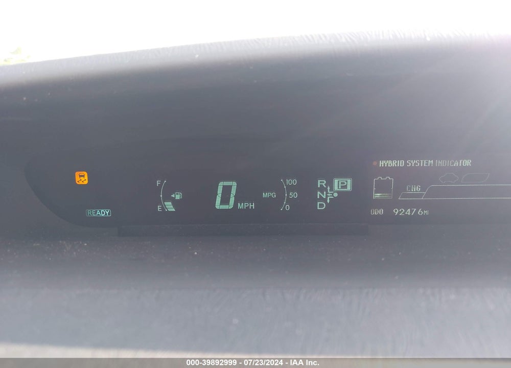 2014 TOYOTA PRIUS TWO VIN: JTDKN3DU7E1755091