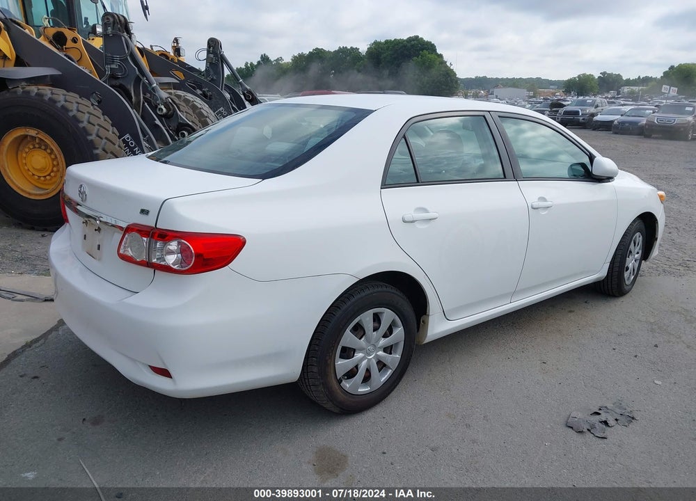 2011 TOYOTA COROLLA LE VIN: 2T1BU4EE6BC556900
