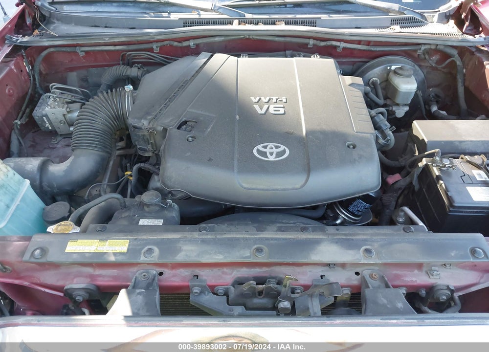 2005 TOYOTA TACOMA PRERUNNER V6 VIN: 5TEKU72N15Z028444