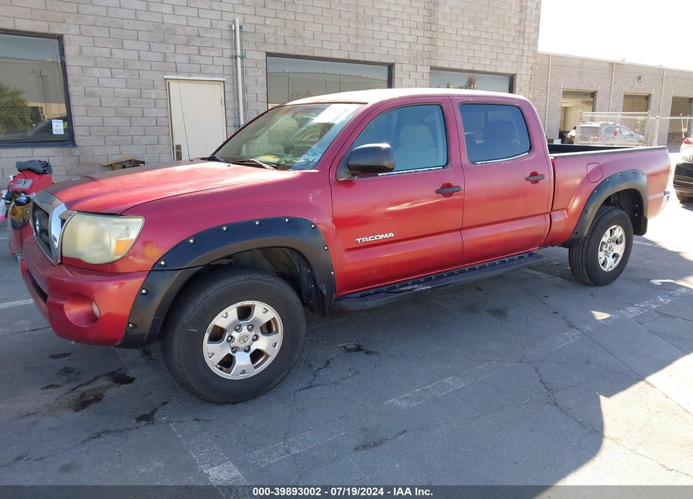 2005 TOYOTA TACOMA PRERUNNER V6 VIN: 5TEKU72N15Z028444