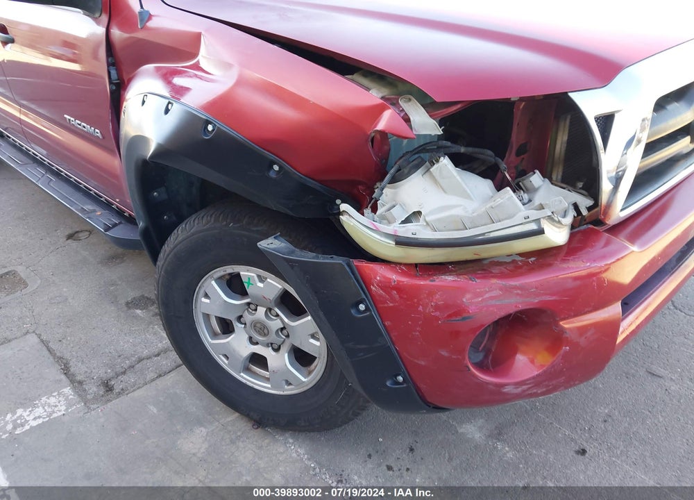 2005 TOYOTA TACOMA PRERUNNER V6 VIN: 5TEKU72N15Z028444