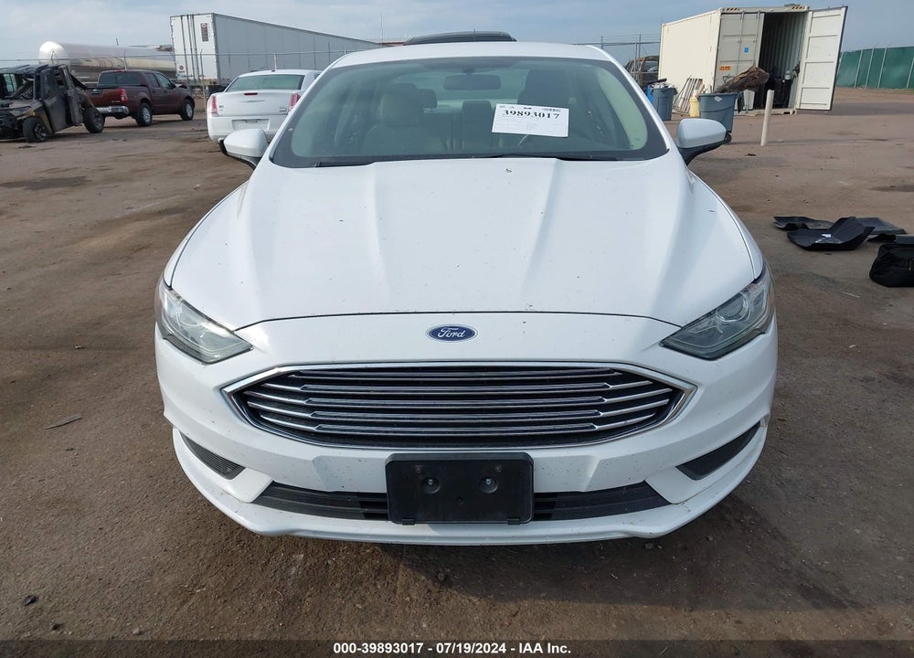 2017 FORD FUSION SE VIN: 3FA6P0HD5HR258156