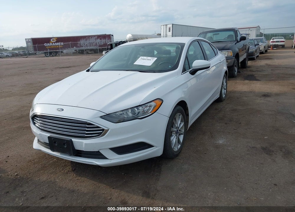 2017 FORD FUSION SE VIN: 3FA6P0HD5HR258156