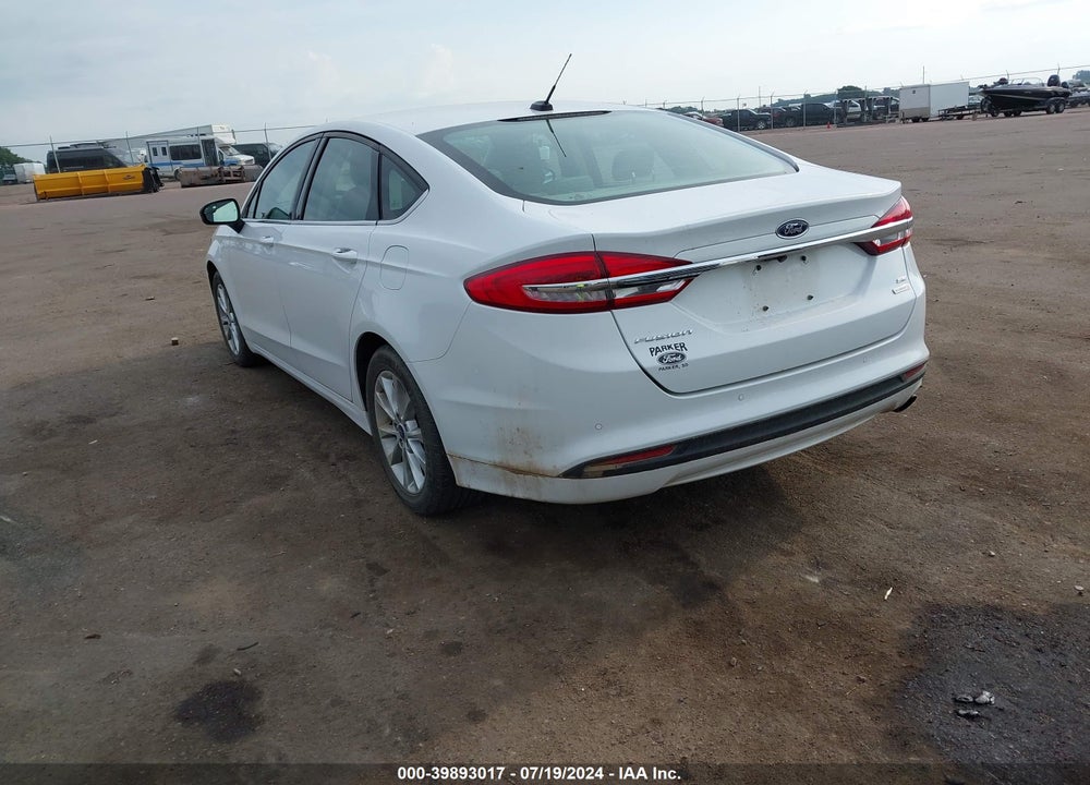 2017 FORD FUSION SE VIN: 3FA6P0HD5HR258156